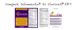 Compare the active ingredients in Solamenta® to Clarocet® ERT